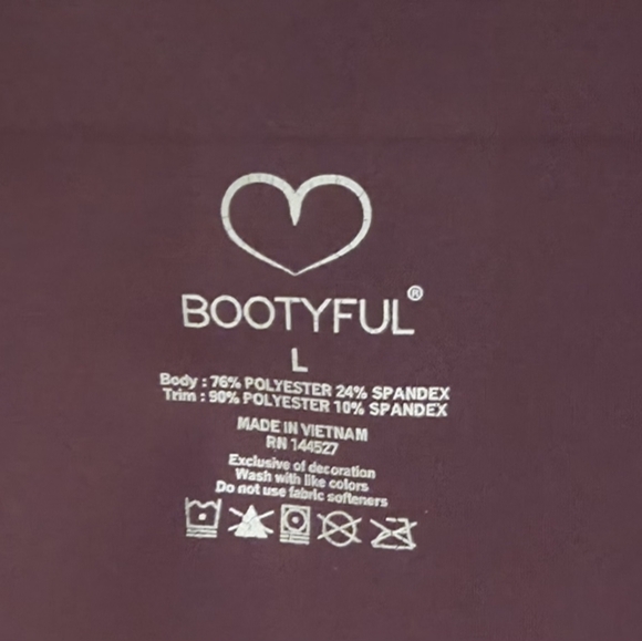Yogalicious Bootyful Deep Purple High-Waist Leggings With Butt Lift - Picture 2 of 10
